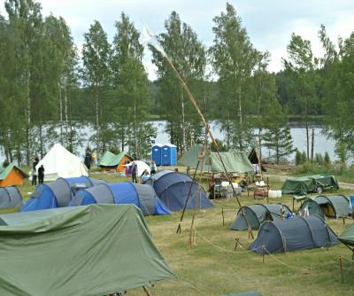 ES parama stovyklavietėms